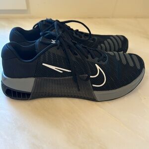 Nike Black and White Metcon Athletic Shoes
